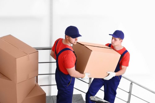 Removal vehicle available for local home and business moves in Northwood