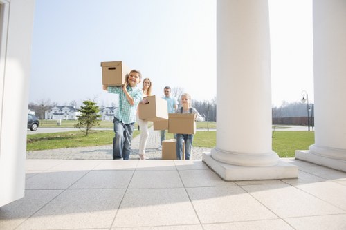 Residential removals support for a Northwood house or flat