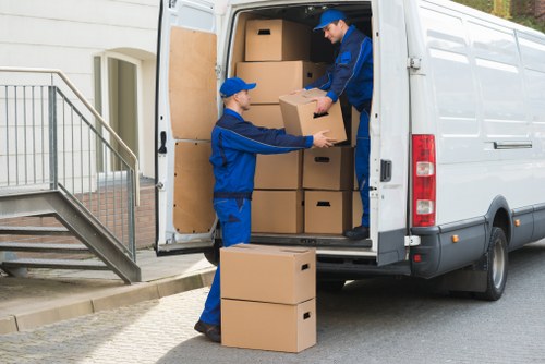 Residential removals with access planning in Northwood