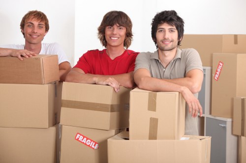 Secure van loading with straps, blankets, and protective gear