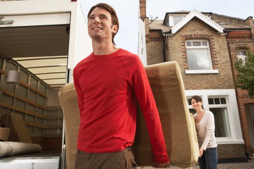 Northwood moving van ready for a flexible transport and relocation job
